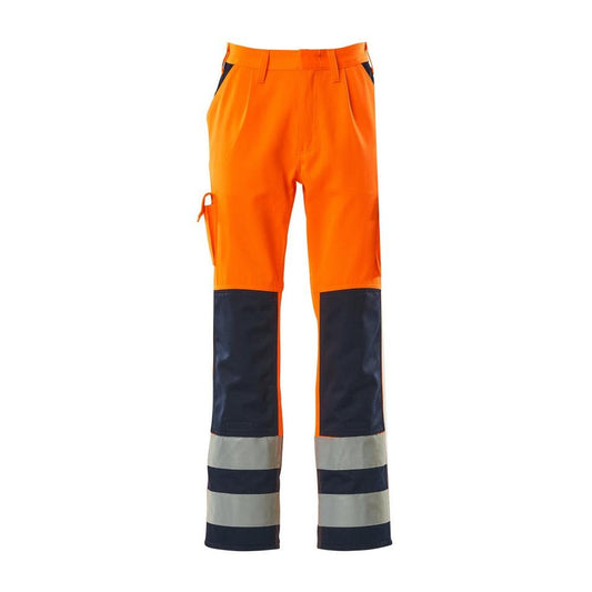 MASCOT® Olinda broek, signalisatie oranje/marineblauw