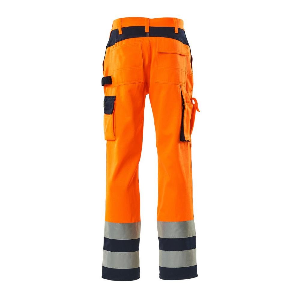 MASCOT® Olinda broek, signalisatie oranje/marineblauw