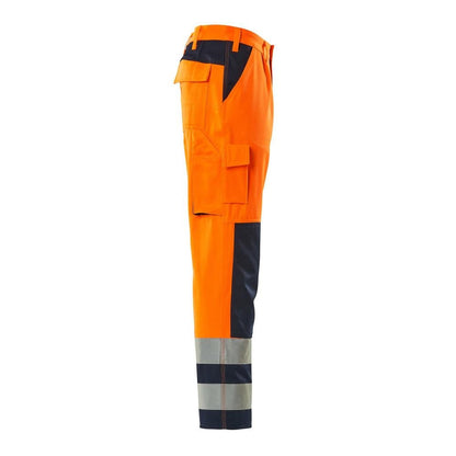 MASCOT® Olinda broek, signalisatie oranje/marineblauw