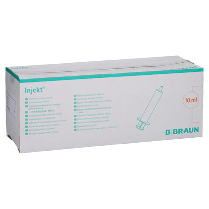 Injekt Solo Spuit, 10ml Luer-aansluiting, excentrisch | Verpakking (100 stuks) 