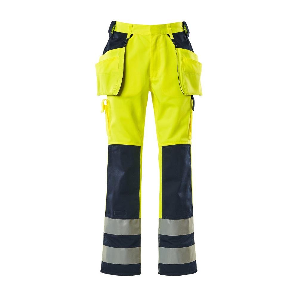 MASCOT® Almas werkbroek, signalisatiegeel/marineblauw