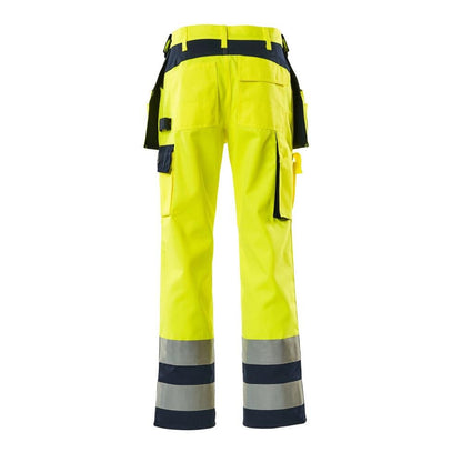 MASCOT® Almas werkbroek, signalisatiegeel/marineblauw