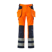 MASCOT® Almas werkbroek, signalisatie oranje/marineblauw