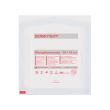 DERMOTEKT®  Oefenkompres 10 x 10 cm, 2 stuks, niet-steriel