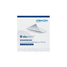 aluderm®-kompres 10 x 10 cm, verpakkingseenheid 10 stuks