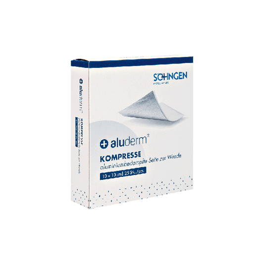 aluderm®-kompres, verpakkingseenheid 25 stuks, 10 x 10 cm