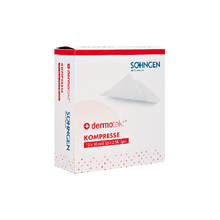 DERMOTEKT®-kompres 10 x 10 cm, 2 stuks; verpakkingseenheid 25 stuks