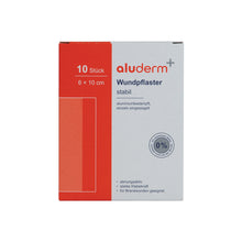 aluderm®-aluplast stabil, 10 stuks van elk 10 x 6 cm