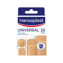 Hansaplast UNIVERSAL-pleisters, 20 stuks, 4 maten