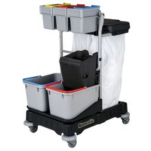 Numatic schoonmaakwagen ProCar 4G Zwart | Pak (1 stuk)