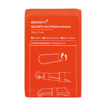 QuickFix-aluminium bekledingsrail, groot, 100 x 11 cm