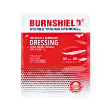 Burnshield hydrogel-schuimverband, steriel, 10 x 10 cm