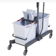 Vileda Professional Ultraspeed Pro Double Ride Bucket Set 10L 25L - 59x38x86 cm | Pack (1 stuk)