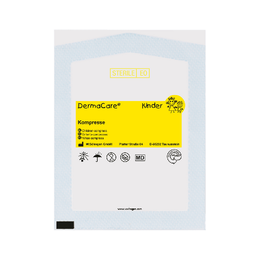 DermaCare® kinderkompres 4 x 6 cm