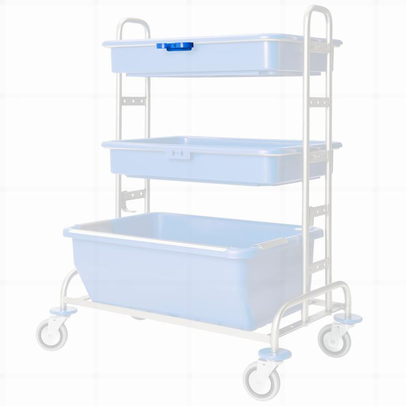 VERMOP handgreephouder. F. Kom XL, blauw, 11 x 5 x 1 cm