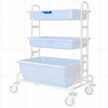 VERMOP handgreephouder. F. Kom XL, blauw, 11 x 5 x 1 cm