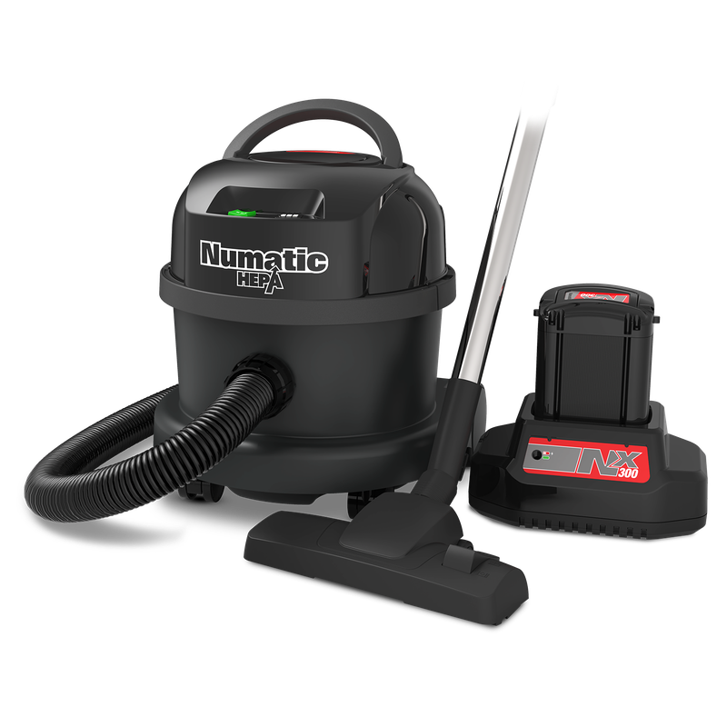 Numatic accustofzuiger NBV240HNX/1, rood, accessoireset AS55(2.2P) | Pak (1 stuk)