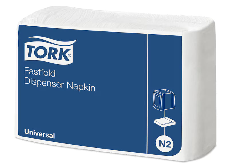 Fastfold Wit Dispenserservet | Pak (300 vellen)