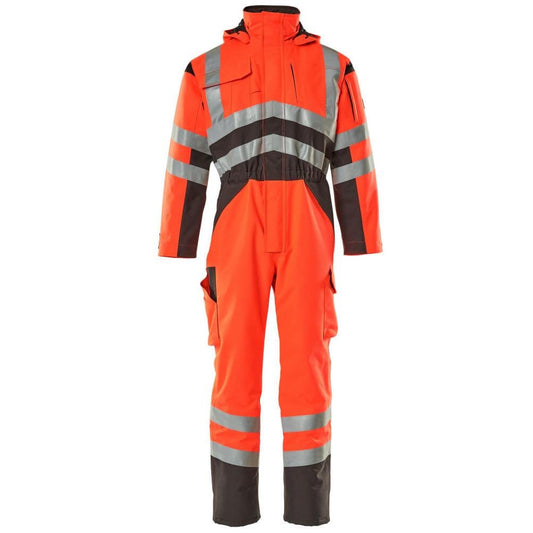 MASCOT® Safari wintercombinatie, signalisatie rood/donker antraciet
