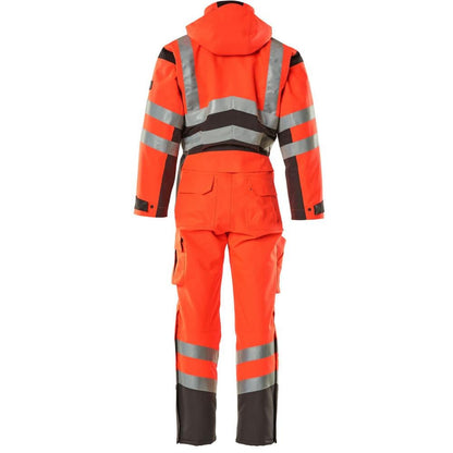 MASCOT® Safari wintercombinatie, signalisatie rood/donker antraciet