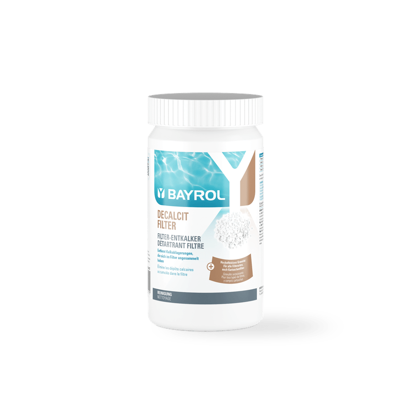 BAYROL Decalcit Filter 1 kg Zeer effectieve korrels voor snelle ontkalking