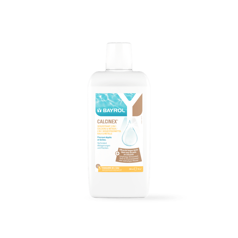 BAYROL Calcinex® 1 L«Bestseller voor het voorkomen van kalk- en metaalafzettingen | Fles (1 l) 