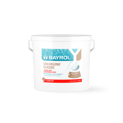 BAYROL Chlorilong® CLASSIC langzaam oplossende chloortabletten voor zwembaden