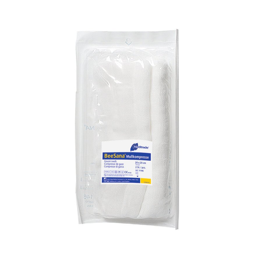 BeeSana® gaaskompres, zonder RöKo, steriel