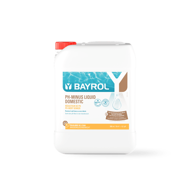 BAYROL pH-Minus Vloeibaar Huishoudelijk 14,9% concentraat voor het verlagen van een pH-waarde