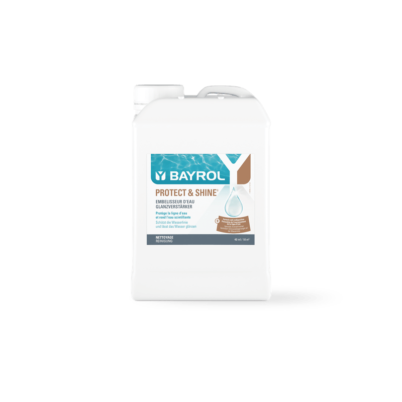 BAYROL Protect & Shine 2 L Beschermt de waterlijn tegen vuilafzettingen