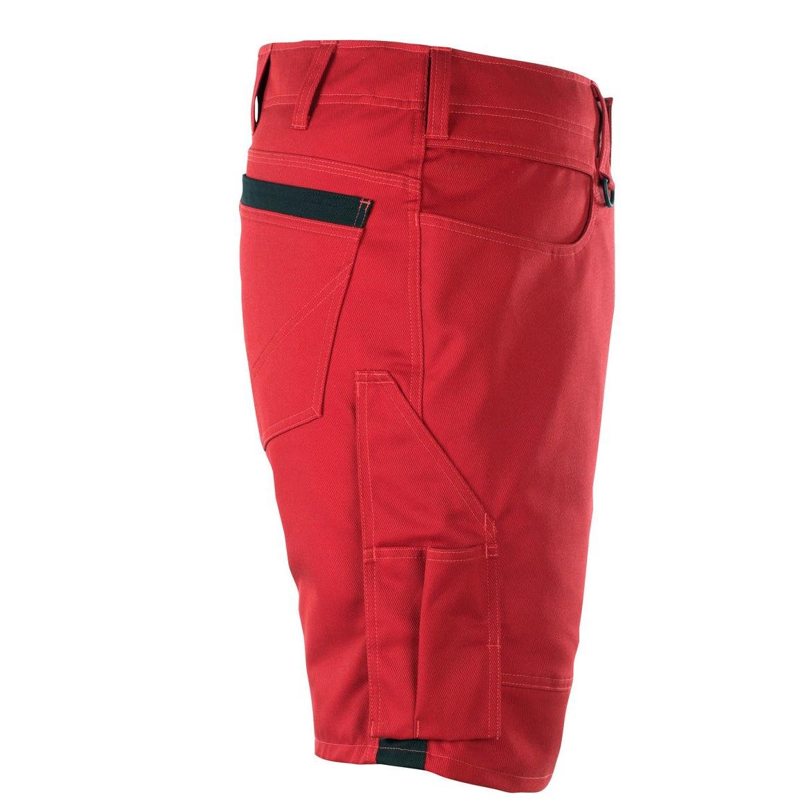 MASCOT® Stuttgart korte broek, rood/zwart