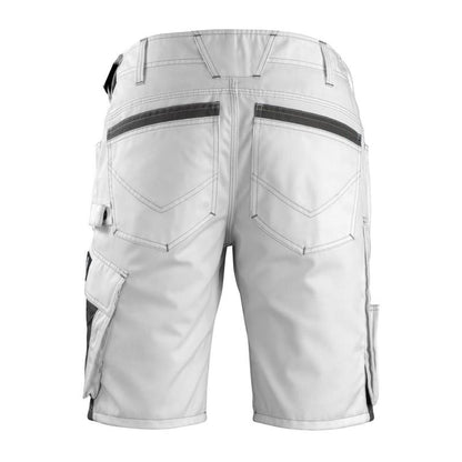 MASCOT® Stuttgart korte broek, wit/donker antraciet
