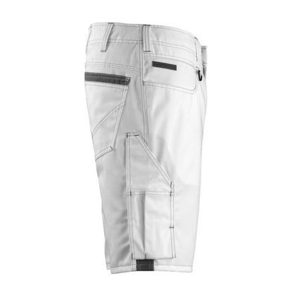 MASCOT® Stuttgart korte broek, wit/donker antraciet