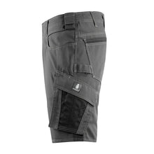 MASCOT® Stuttgart korte broek, donker antraciet/zwart