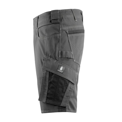 MASCOT® Stuttgart korte broek, donker antraciet/zwart