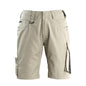 MASCOT® Stuttgart korte broek, lichtkaki/zwart