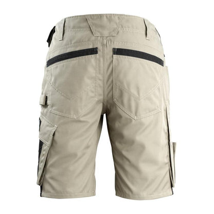 MASCOT® Stuttgart korte broek, lichtkaki/zwart