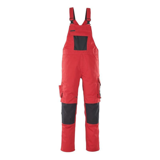 MASCOT® tuinbroek Leipzig, rood/zwart