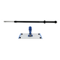Numatic telescopic handle with rubber ball, 60 - 110 cm as a set with trapeze holder 30cm | Pak (1 stuk)