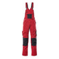 MASCOT® tuinbroek Augsburg, rood/zwart