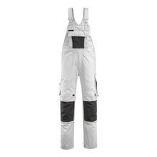 MASCOT® tuinbroek Augsburg, wit/donker antraciet