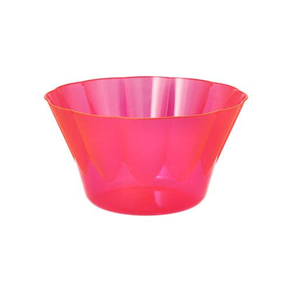 De Starpak 54 ijs- en dessertschaaltjes zijn ronde, roze PS-schaaltjes (400 ml, Ø 12 cm x 7 cm) - ideaal voor het serveren van ijs en desserts in een stijlvol design. Geleverd in een verpakking van 54 met kartonnen tray.