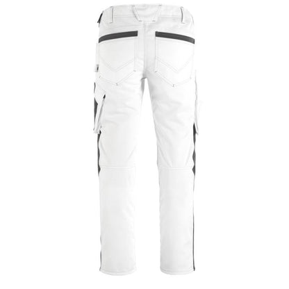 MASCOT® Erlangen broek, wit/donker antraciet