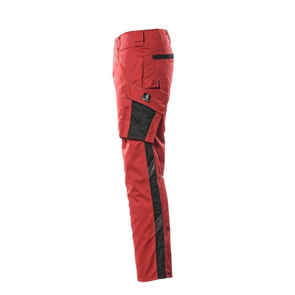 MASCOT® Oldenburg broek, rood/zwart