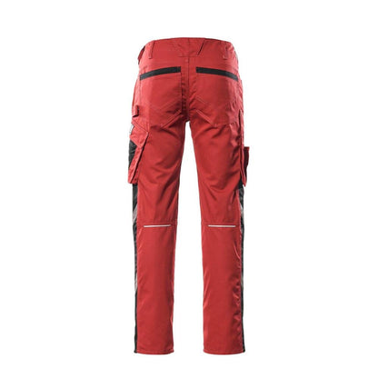 MASCOT® Oldenburg broek, rood/zwart