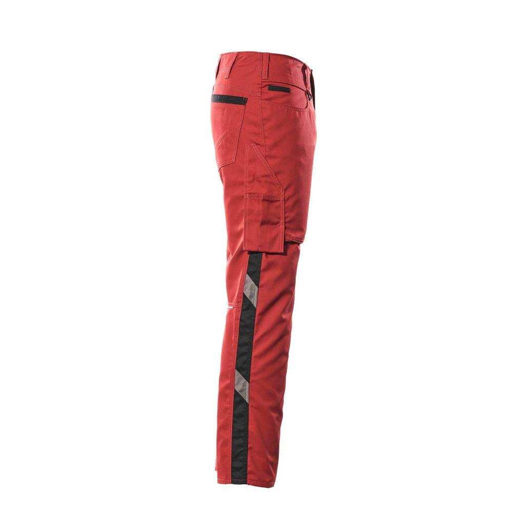 MASCOT® Oldenburg broek, rood/zwart