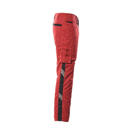 MASCOT® Oldenburg broek, rood/zwart