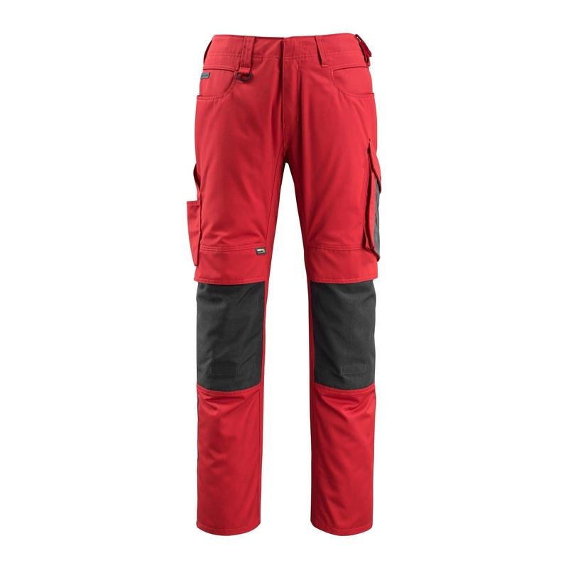 MASCOT® Mannheim broek, rood/zwart