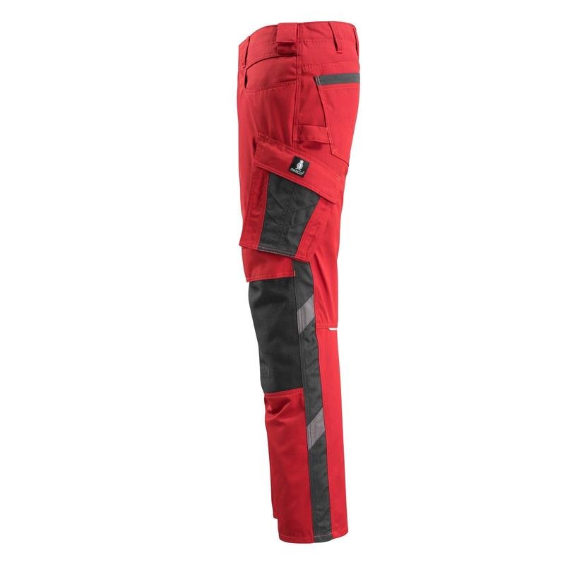 MASCOT® Mannheim broek, rood/zwart