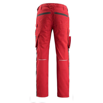 MASCOT® Mannheim broek, rood/zwart